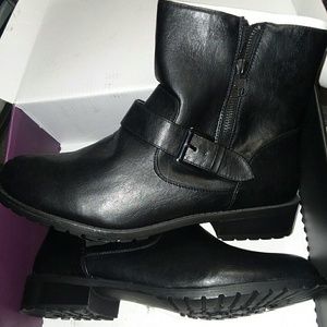 Lane Bryant Black Ankle Boot